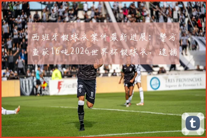 西班牙假球衣案件最新进展：警方查获16吨2026世界杯假球衣，逮捕95人，涉案金额惊人
